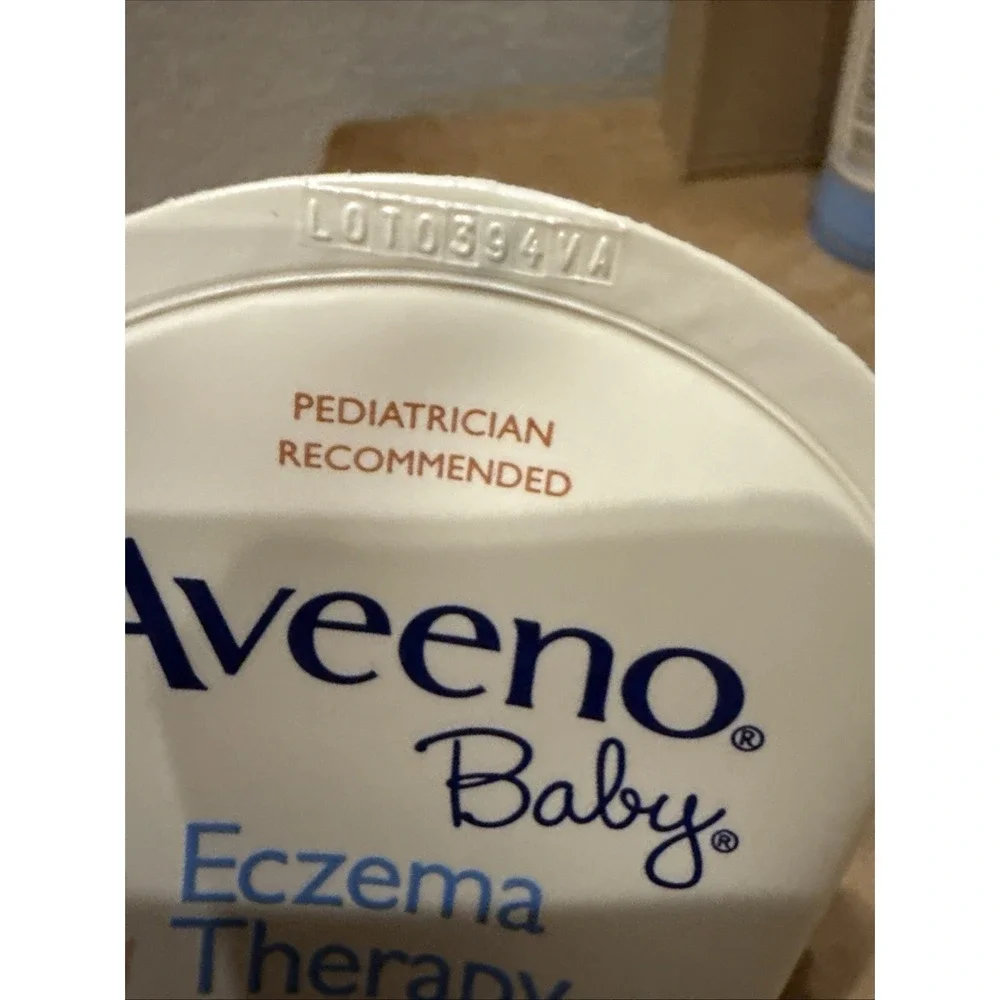 3x Aveeno Baby Eczema Therapy Moisturizing Cream‎ Itch Relief 5fl Each